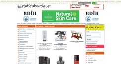 Desktop Screenshot of esteticaboutique.it